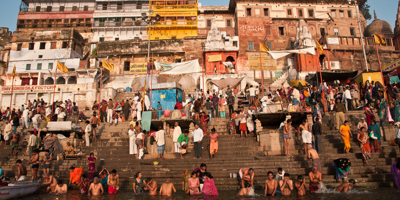 Take a Holy Bath in Ganges.