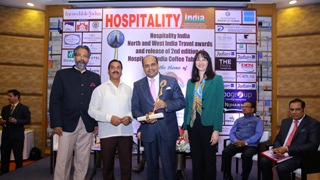 Regenta Central,Jhotwara,Jaipur awarded ‘Most Popular New Boutique Hotel' at the North & West India Travel Awards – 2017 by Hospitality India & Explore the World Publications.